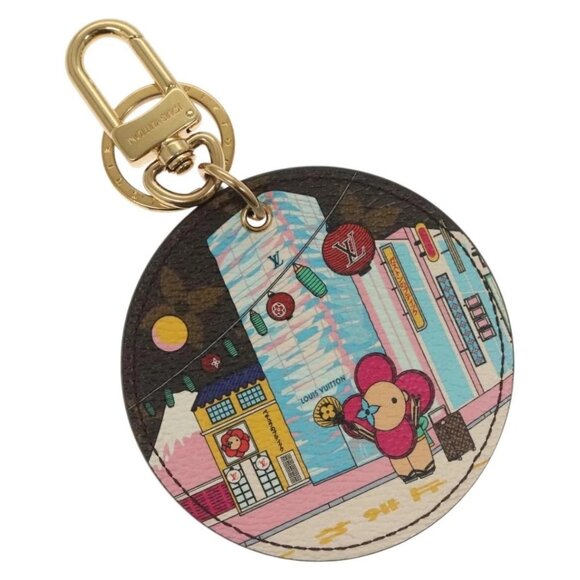 LOUIS VUITTON Monogram Vivienne Porte Cles Illustre Charm M00881 LV Auth 132790M - Picture 1 of 6